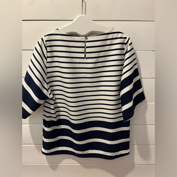 💙 ZOA New York striped textured blouse - size L💙 - Picture 8 of 8